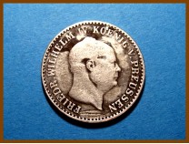 Германия Пруссия 2 1/2 сильбер гроша 1857 г.