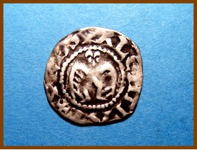 Денье Франция Валенсия Валанс 1180-1213 гг. Серебро