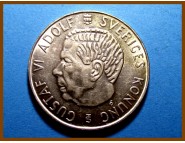 Швеция 5 крон 1954 г. Серебро