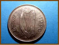 Ирландия 1 фунт 1990 г.