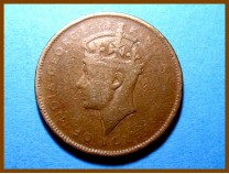 5 центов Маврикий 1942 г.