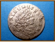 Германия 6 грошей. Пруссия 1704 г. Серебро