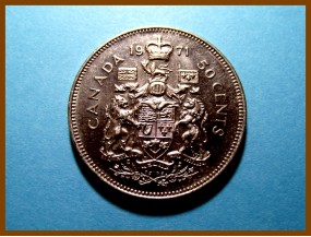 Канада 50 центов 1971 г. 