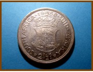 Южная Африка ЮАР 2 1/2 шиллинга 1956 г. Серебро