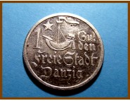Германия 1 гульден. Данциг 1923 г. Серебро