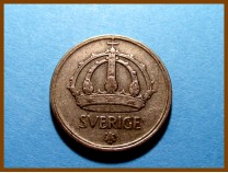 Швеция 25 эре 1948 г. Серебро