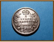 Канада 5 центов 1909 г. Серебро