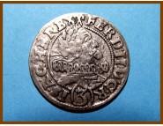 Германия Силезия 3 крейцера 1629 г. Серебро