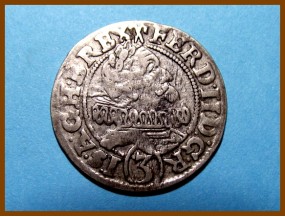 Германия Силезия 3 крейцера 1629 г. Серебро