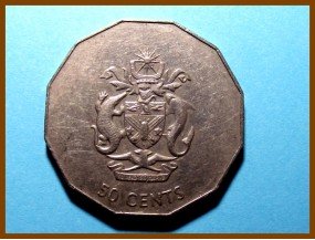   Соломоновы острова 50 центов 1997 г.