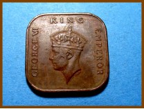 Британская Малайя 1 цент 1940 г.