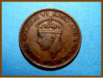 Цейлон 1 цент 1942 г.