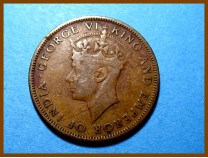 Британский Гондурас 1 цент 1945 г.