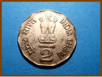 Индия 2 рупии 1998 г.
