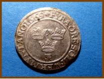 Швеция 4 эре 1669 г. Серебро