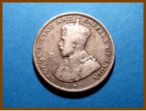 Стрейтс-Сетлментс 20 центов 1916 г. Серебро