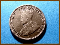 Стрейтс-Сетлментс 20 центов 1926 г. Серебро