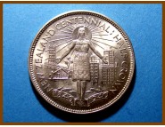 Новая Зеландия 1/2 кроны 1940 г. Серебро