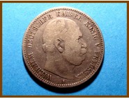 Германия 2 марки Пруссия 1876А г. Серебро