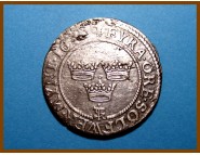 Швеция 4 эре 1667-1684 г. Серебро