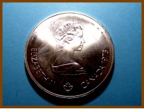 Канада 5 долларов 1973 г. Серебро