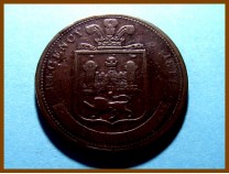 Великобритания 1/2 пенни Норвич Токен 1811 г.