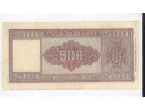 500 лир. Италия 1947 г.