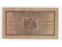 1 фунт ЮАР Южная Африка 1939 г.