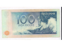 100 крон. Эстония 1991 г.
