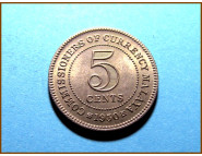 Британская Малайя 5 центов 1950 г.