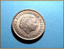 Нидерланды 10 центов 1965 г.