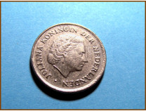 Нидерланды 10 центов 1969 г.