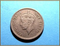 Британская Малайя 5 центов 1950 г.