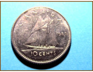 Канада 10 центов 1980 г. 