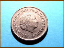 Нидерланды 25 центов 1968 г.