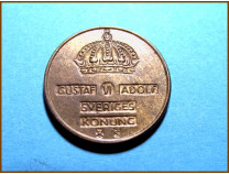 Монета Норвегия 1 эре 1958 г.