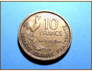 Франция 10 франков 1953 г. 
