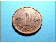Финляндия 1 пенни 1964 г.
