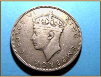 Сейшельские острова 1 рупия 1939 г. Серебро
