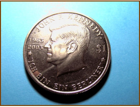 Виргинские острова 1 доллар 2003 г.