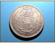 Южная Африка ЮАР 2 1/2 шиллинга 1953 г. Серебро