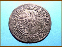 Германия 1 грош. Пруссия 1542 г. Серебро