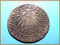 Германия 1 грош. Пруссия 1539 г. Серебро