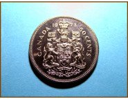 Канада 50 центов 1973 г. 