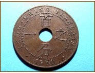 Французский ИндоКитай  1 цент 1930 г.