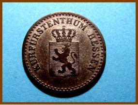 Германия Гессен-Кассель 1 грош 1859 г. Серебро