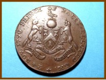 Великобритания Токен Принц Уэльский 1/2 пенни 1790 г.