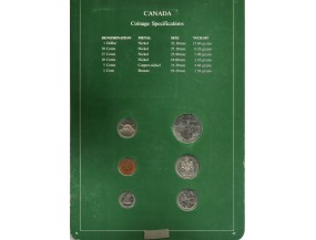 Набор монет Канады 1984 г.