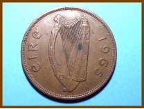 Ирландия 1 пенни 1965 г.