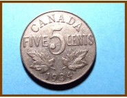 Канада 5 центов 1934 г.